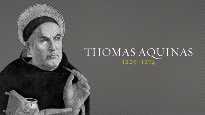 Thomas Aquinas Thomas Aquinas