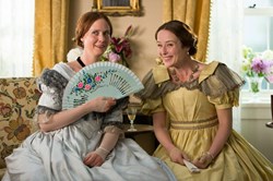 Cynthia Nixon and Jennifer Ehle in 'A Quiet Passion' Cynthia Nixon and Jennifer Ehle in 'A Quiet Passion'