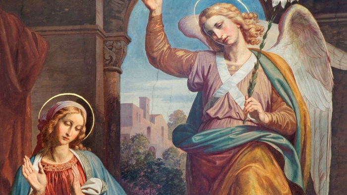 From Jesus to Mary and Back Again: The History of the Annunciation From Jesus to Mary and Back Again: The History of the Annunciation