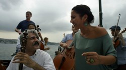 Kayhan Kalhor and Aynur Dog in 'The Music of Strangers' Kayhan Kalhor and Aynur Dog in 'The Music of Strangers'