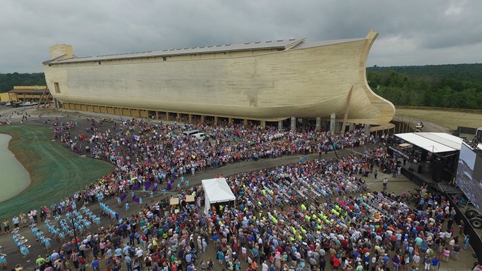 Ken Ham's Enormous Ark Park Open for Business