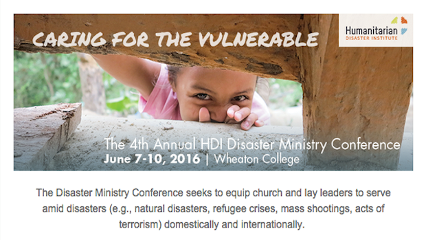 Saturday is for Seminars—HDI Disaster Ministry Conference Saturday is for Seminars—HDI Disaster Ministry Conference