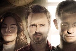 Michelle Monaghan, Aaron Paul, and Hugh Dancy in 'The Path'