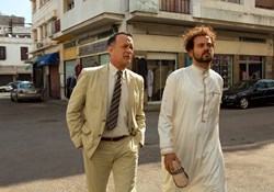 Tom Hanks and Alexander Black in 'A Hologram For the King'