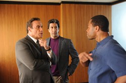 John Travolta, David Schwimmer, and Cuba Gooding, Jr. in 'The People v. O.J. Simpson: American Crime Story'