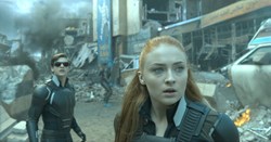 Tye Sheridan and Sophie Turner in 'X-Men: Apocalypse'