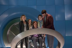 Jennifer Lawrence, Rose Byrne, James McAvoy, Lucas Till, and Nicholas Hoult in 'X-Men: Apocalypse'