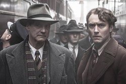 Colin Firth and Jude Law in 'Genius'