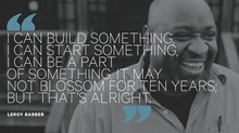 Why Leroy Barber Lets Ministries Go Why Leroy Barber Lets Ministries Go