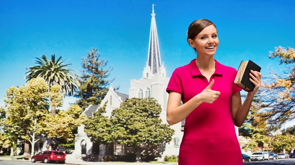 Awkward Church Stock Photos: The Siskel and Ebert