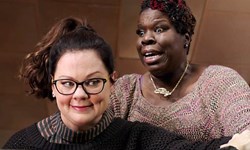 Melissa McCarthy and Leslie Jones in 'Ghostbusters'