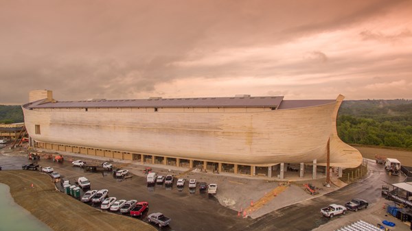 My Encounter With Ken Ham S Giant Ark Christianity Today