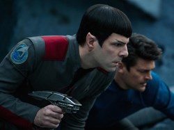 Zachary Quinto and Karl Urban in 'Star Trek Beyond'