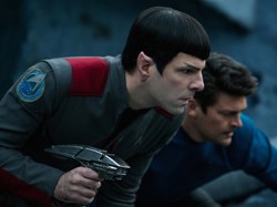 Zachary Quinto and Karl Urban in 'Star Trek Beyond' Zachary Quinto and Karl Urban in 'Star Trek Beyond'