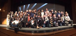 The cast and crew of 'The Birth of a Nation' at the film's Sundance premiere in January 2016