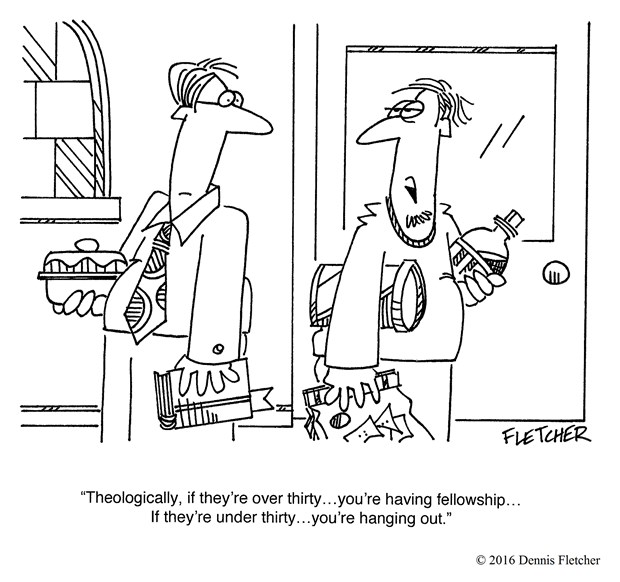 Fellowship or Hanging Out?