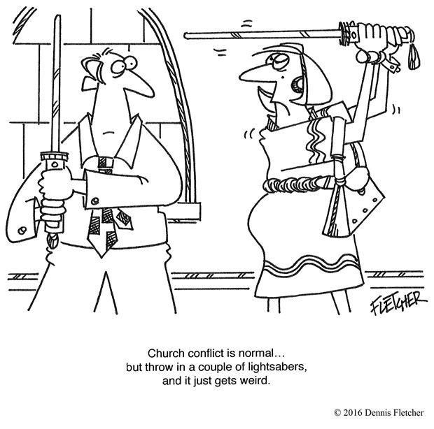 Church Conflict Gets Weird