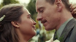 Michael Fassbender and Alicia Vikander in 'The Light Between Oceans'