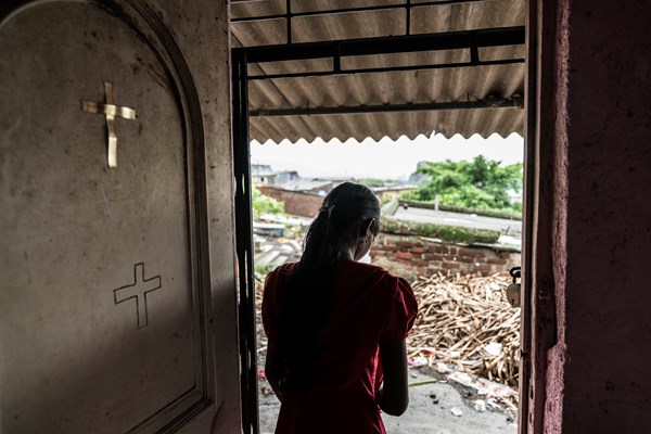 Baptists turned this former Mumbai brothel into a sewing center.