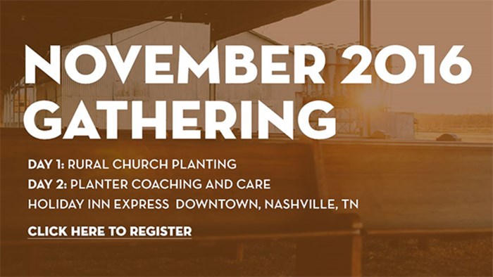 Rural Church Planting and Coaching Church Planters: November CPLF Gathering
