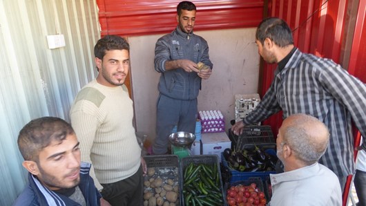 FBR opened the first store post-ISIS in southeast Mosul.