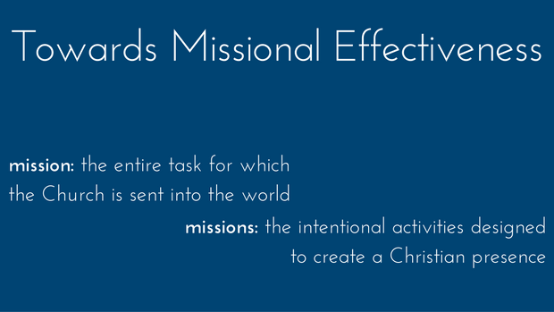 Towards Missional Effectiveness: The Mark of Multiplication (Part 6) Towards Missional Effectiveness: The Mark of Multiplication (Part 6)