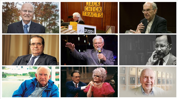16 Scholars, Authors, and Celebs Evangelicals Lost in 2016 16 Scholars, Authors, and Celebs Evangelicals Lost in 2016