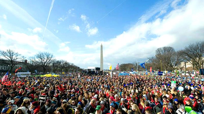 What Both DC Marches Agree On: Abortions Haven’t Been This Rare Since Roe v. Wade