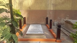 The recently renovated gravesite of William Borden. The recently renovated gravesite of William Borden.