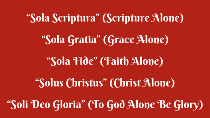 What are these "Five Solas" and Why Do They Even Matter? An Interview with College Church Pastor Josh Moody What are these "Five Solas" and Why Do They Even Matter? An Interview with College Church Pastor Josh Moody