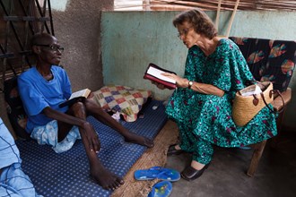 Wycliffe's Ruth Mueller in Central African Republic Wycliffe's Ruth Mueller in Central African Republic
