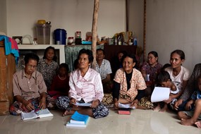 Once residents of Phnom Penh, these families were forced to move to a government housing resettlement called Andong Village once their homes were seized in “land grabs” to make room for urban development.