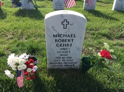 The gravesite of Michael Robert Gehrz, HM3, US Navy (1981-2014) The gravesite of Michael Robert Gehrz, HM3, US Navy (1981-2014)