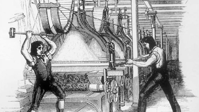 The Luddites and the First Contest of Man Versus Machine