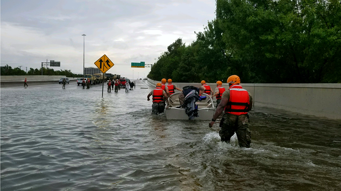 Houston Churches Fight Flooding After Harvey Cancels Services Houston Churches Fight Flooding After Harvey Cancels Services