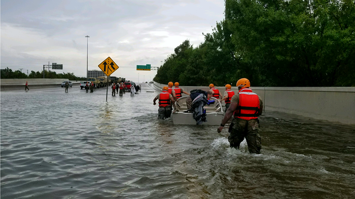 Houston Churches Fight Flooding After Harvey Cancels Services 