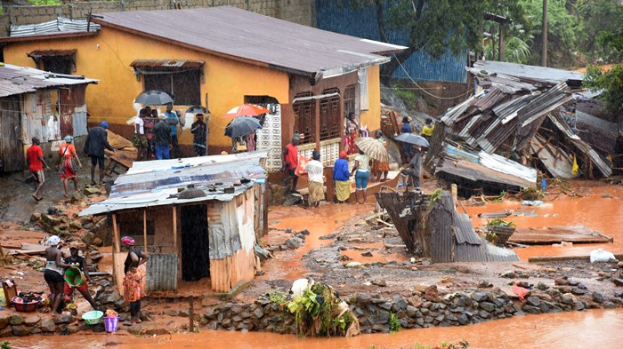 Prayer Vigil Buried by Sierra Leone Mudslide That Killed 1...... | News ...