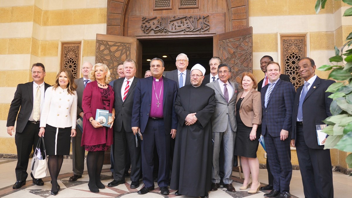 US evangelicals meet with Egypt's grand mufti.
