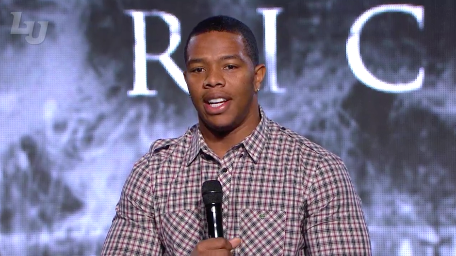 The Real Story Behind Ray Rice Speaking at Liberty