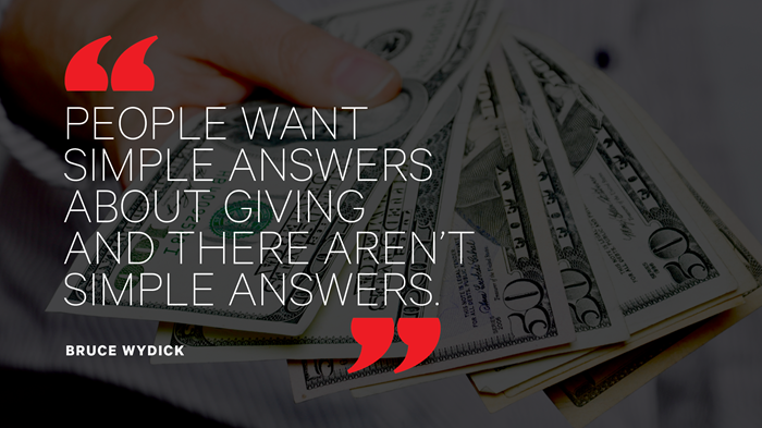 When Good Charity Looks Like Giving Out Cash When Good Charity Looks Like Giving Out Cash