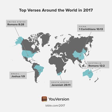 Do Not Be Discouraged Youversion Bible App Tops 300 Million Downloads News Reporting Christianity Today