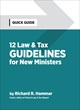 12 Law & Tax Guidelines for New Ministers