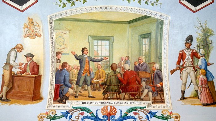 Curious Mix in the Continental Congress Curious Mix in the Continental Congress