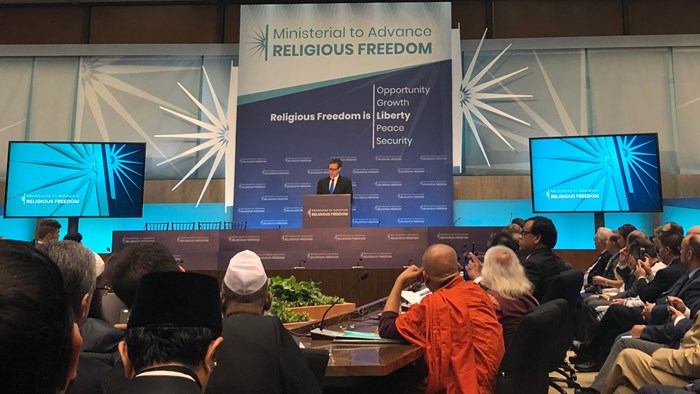 Persecution of Andrew Brunson, John Cao Shared at Religious Freedom Ministerial