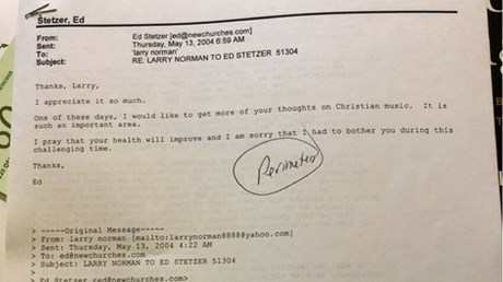 A Fascinating Lost Email from Larry Norman on Music and Ministry A Fascinating Lost Email from Larry Norman on Music and Ministry