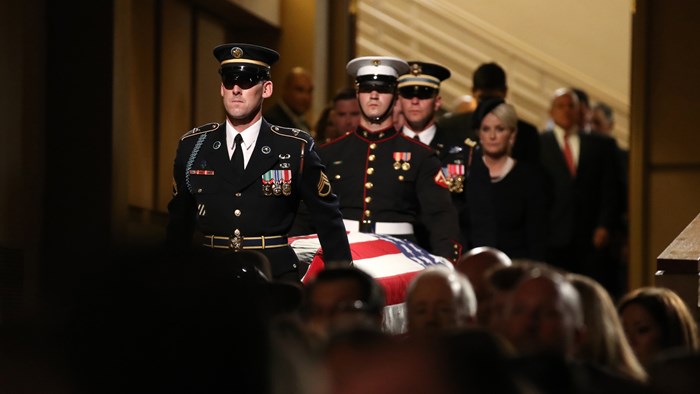 Hosting John McCain's Memorial Service Hosting John McCain's Memorial Service