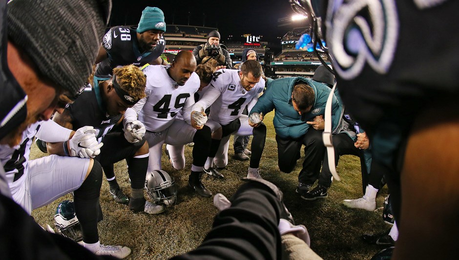 The Philadelphia Eagles Get the ‘God Squad’ Treatment