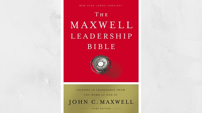 One-on-one with John C. Maxwell on ‘The Maxwell Leadership Bible’ One-on-one with John C. Maxwell on ‘The Maxwell Leadership Bible’