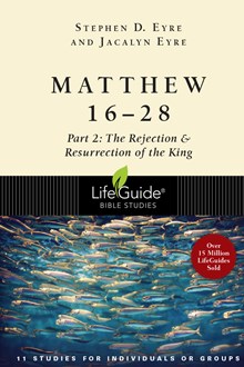 Matthew 16-28: The Sacrifice of the King Matthew 16-28: The Sacrifice of the King