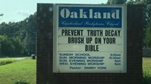 Back by Popular Demand—Church Signs!